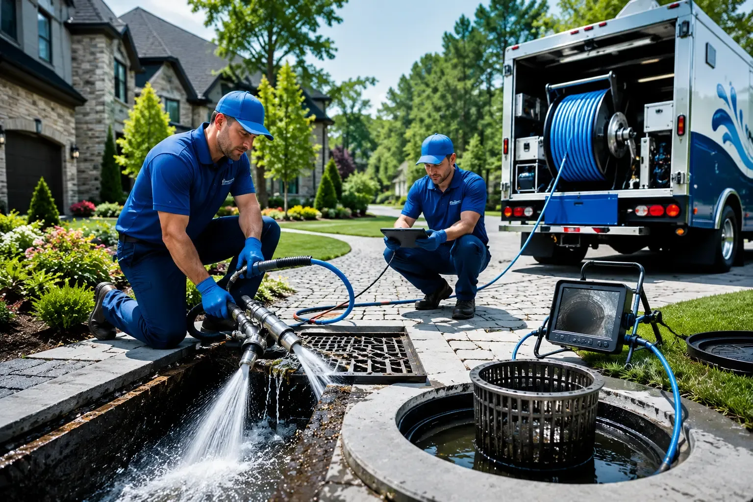 Local outdoor drain cleaning professionals in German Valley, IL